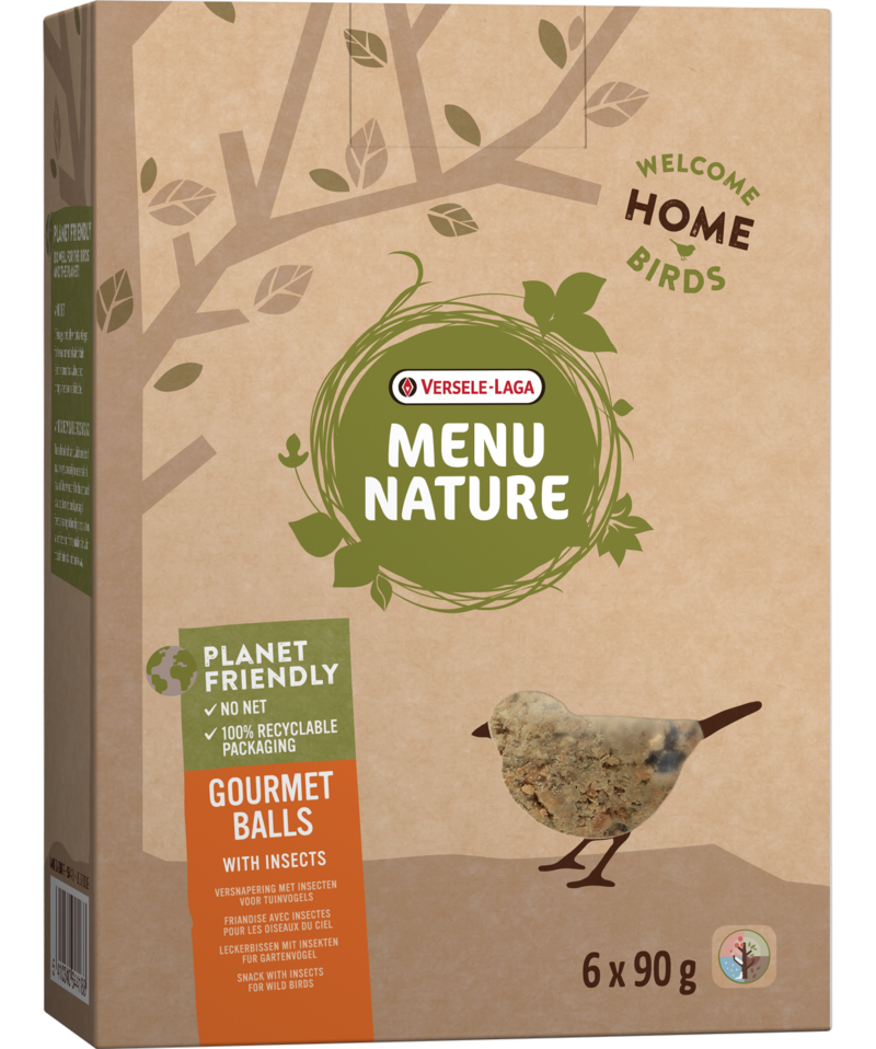 VL Menu Nature Gourmet Ball Insect 6x90g