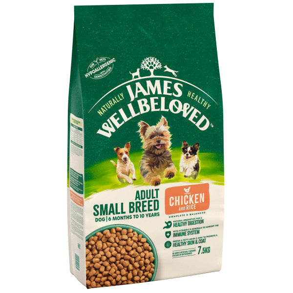 JW Dog Adult Small Breed Chicken & Rice