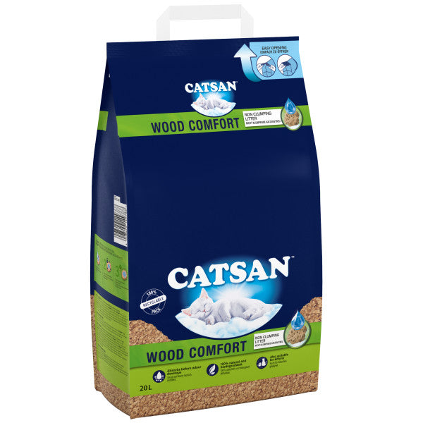 Catsan Wood Comfort Cat Litter