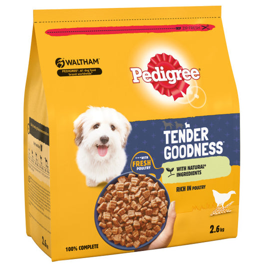 Pedigree Small Dog T Goodness Ch 3x2.6kg