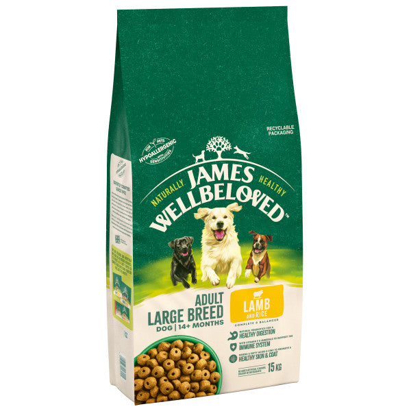 JW Dog Adult Large Breed Lamb & Rice