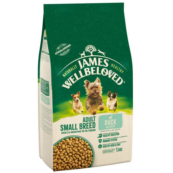 JW Dog Adult Small Breed Duck & Rice