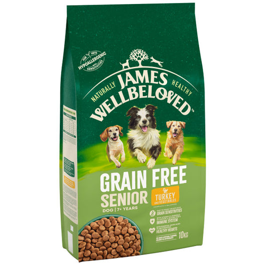 JW Dog Senior Turkey & Veg Grain Free