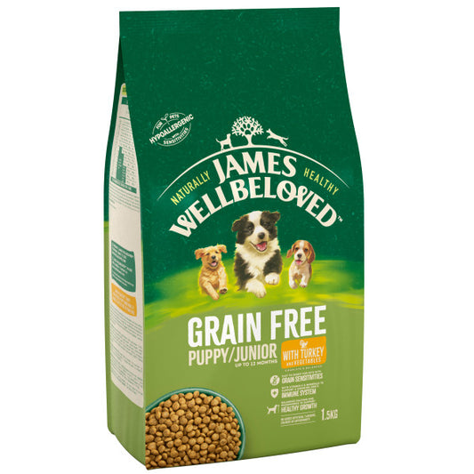 JW Puppy/Junior Turkey & Veg Grain Free