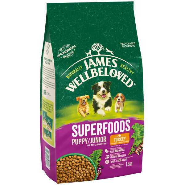 JW Puppy/Junior Superfoods Turkey