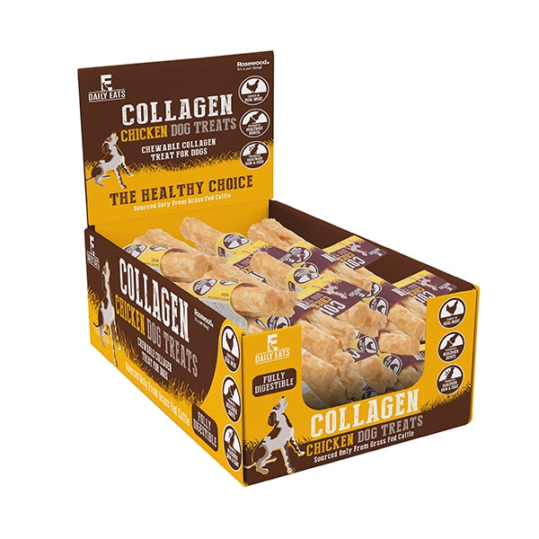 Daily Eats Collagen Chk Med Rolls 35x50g