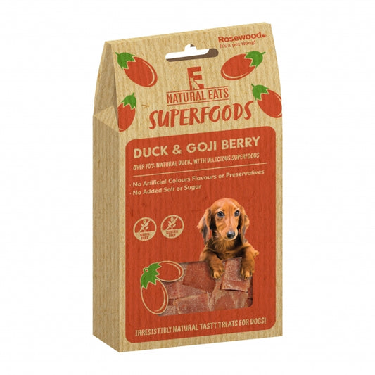 Natural Superfood Duck&Goji Berry 12x80g