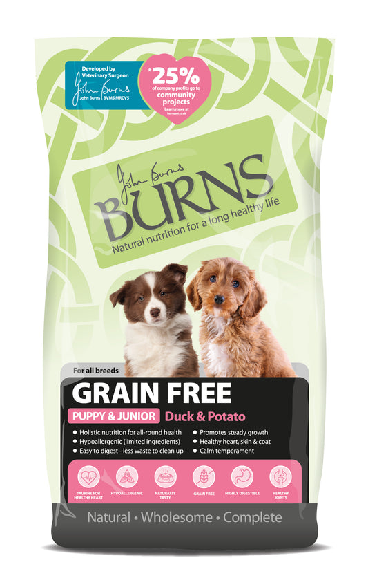 Burns Puppy Grain Free Duck