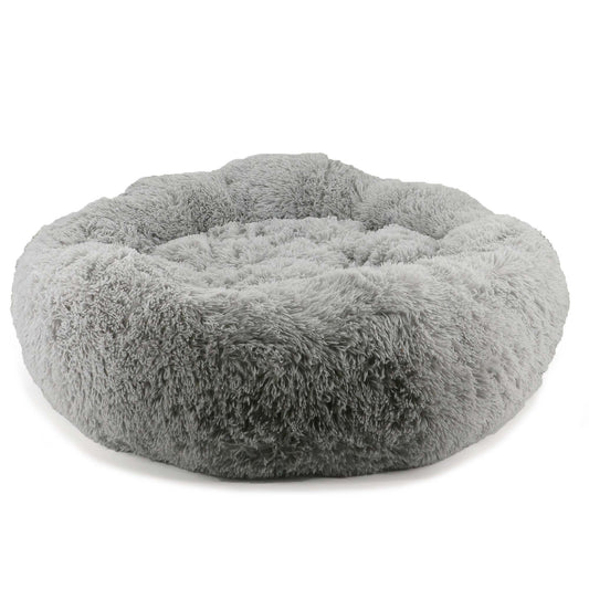 Ancol Super Plush Donut Bed Grey Lrg