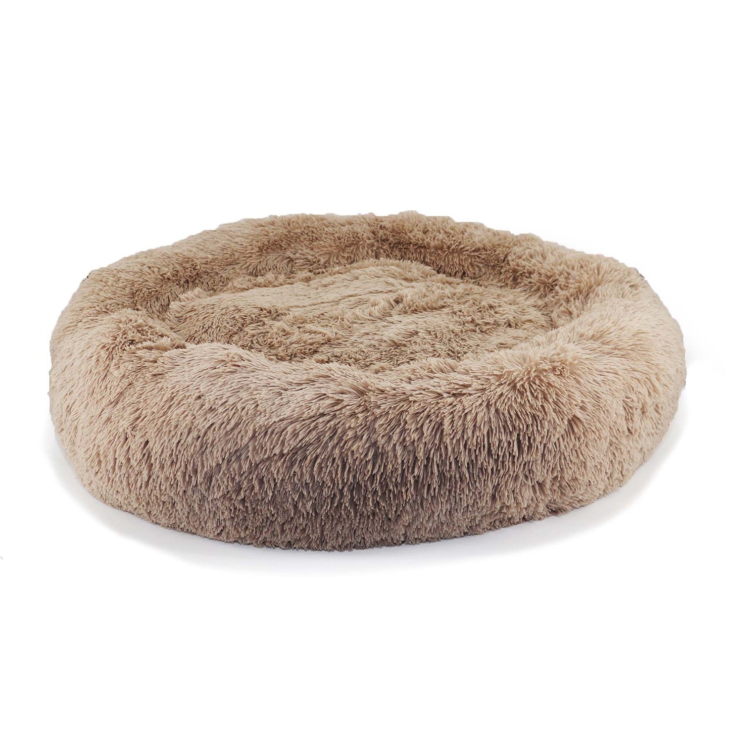 Ancol Super Plush Donut Bed Oatmeal Lrg