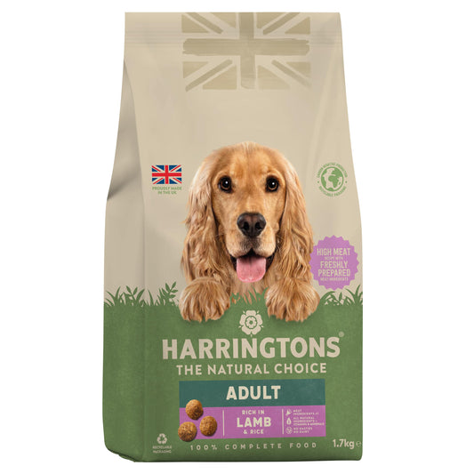 Harringtons Dog Lamb & Rice 4x1.7kg