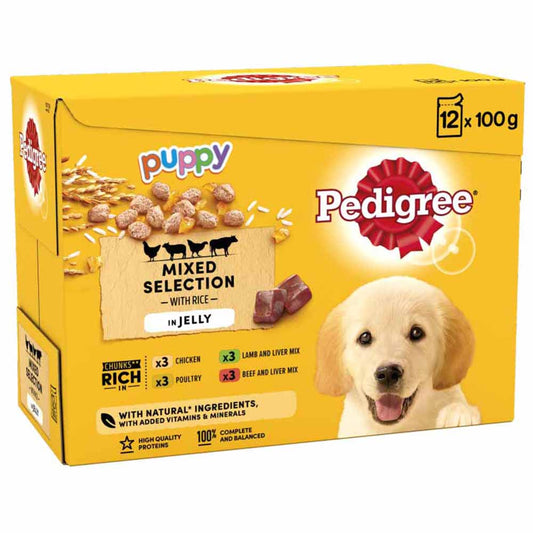 Pedigree Pch Puppy Jelly 4x12x100g