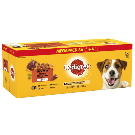 Pedigree Pch Mix Sel CIJ 40/36x100g Mega