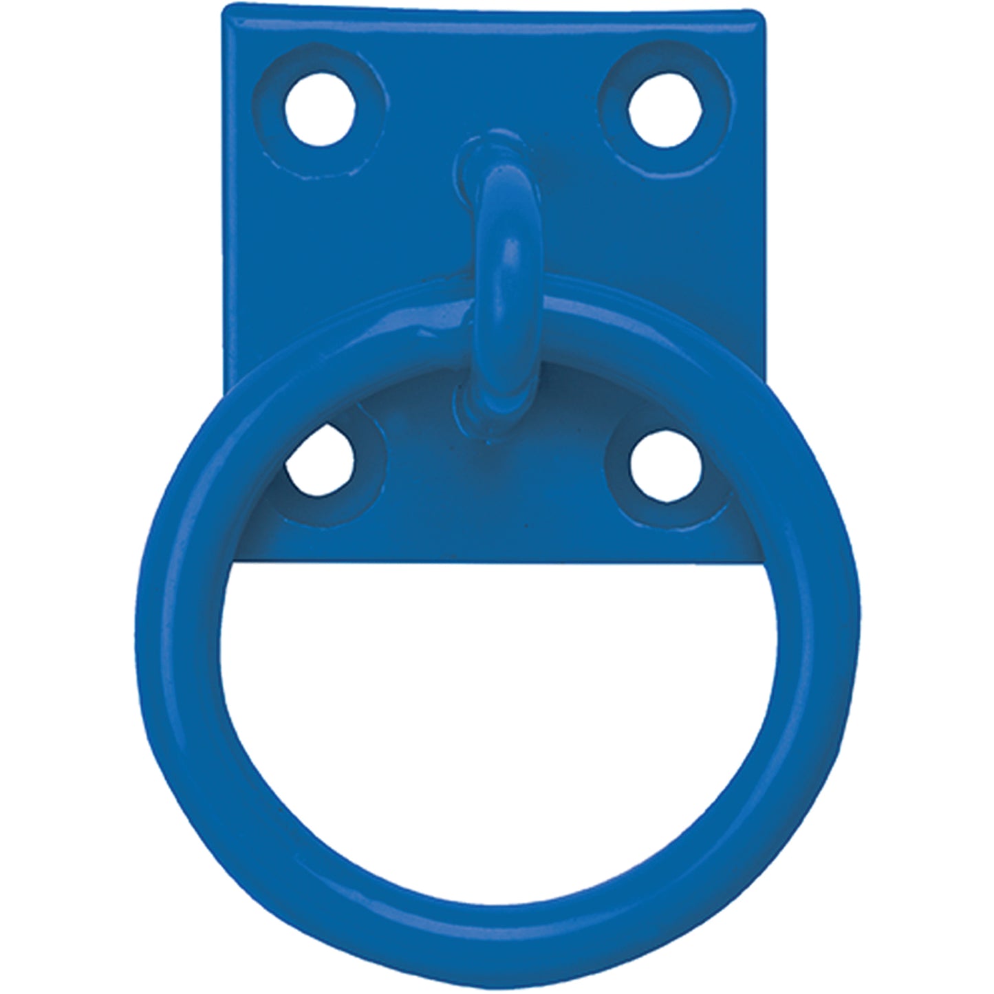 Tie Ring On Plate Blue x10