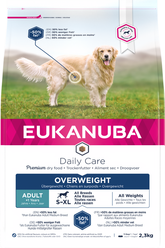 Eukanuba D/Care Overweight 3x2.3kg