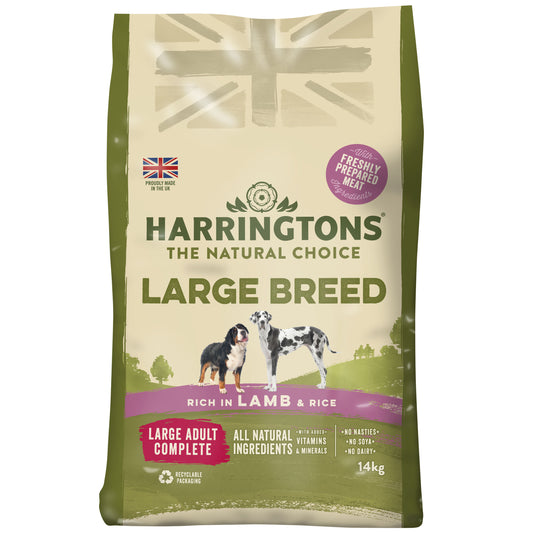 Harringtons Dog Large Breed Lamb