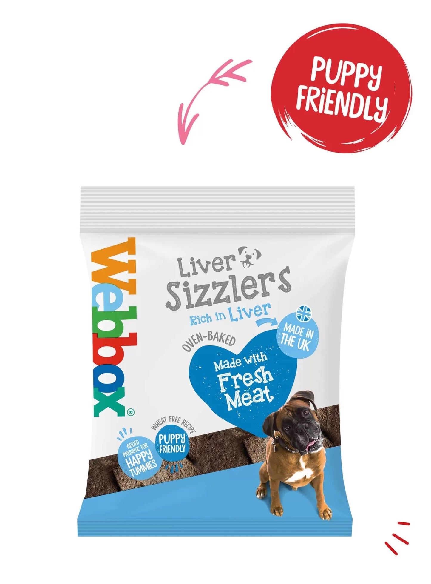 Webbox Liver Sizzlers 9x120g