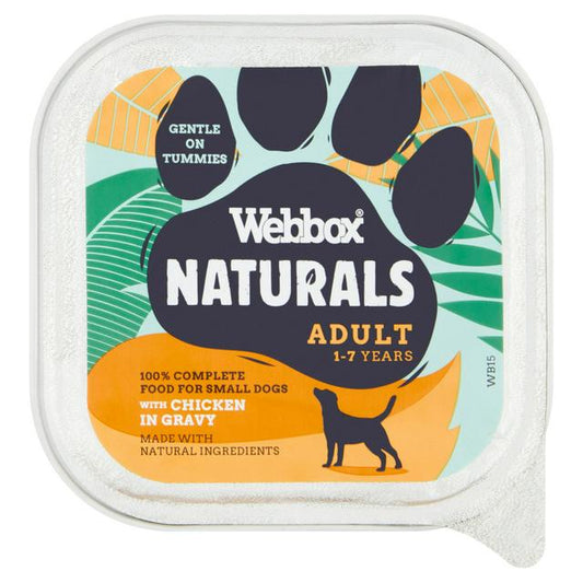 Webbox Nat Dog Adlt Chick Gravy 11x150g