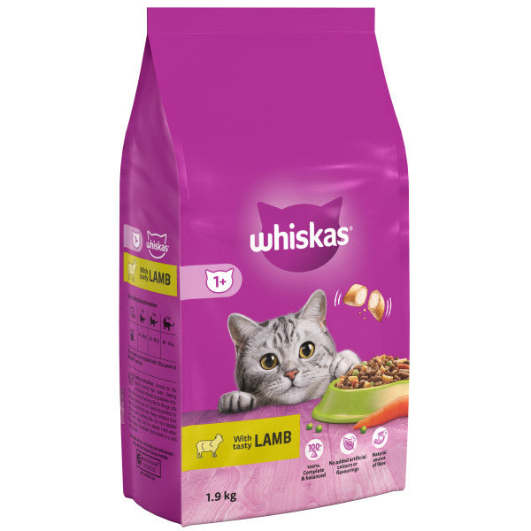 Whiskas Dry 1+ Lamb