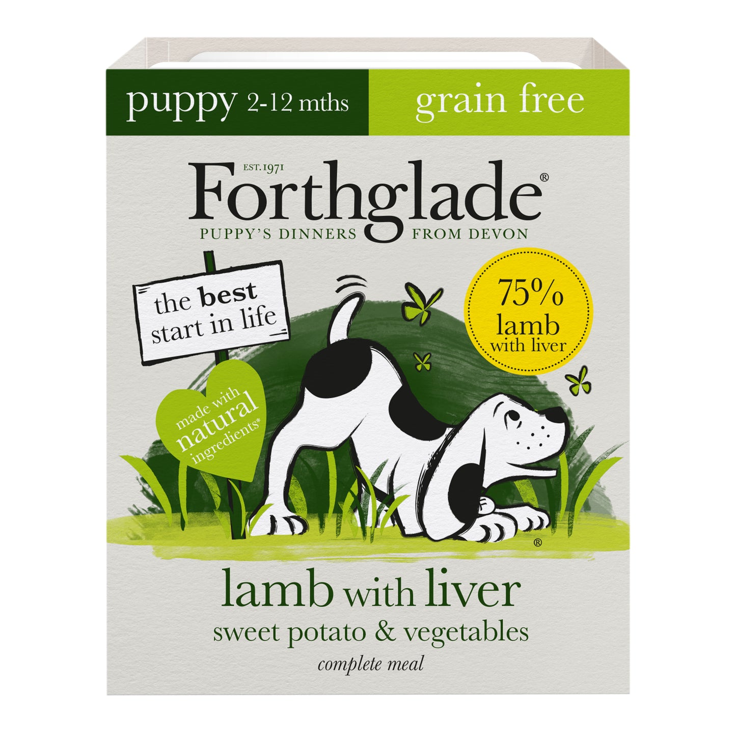 Forthglade Puppy Comp GF Lamb 18x395g