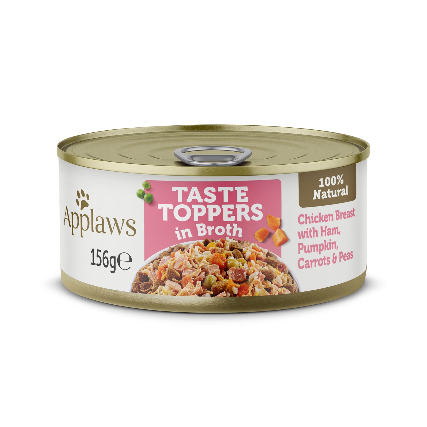 Applaws Dog Topper Chick Ham Tin 12x156g