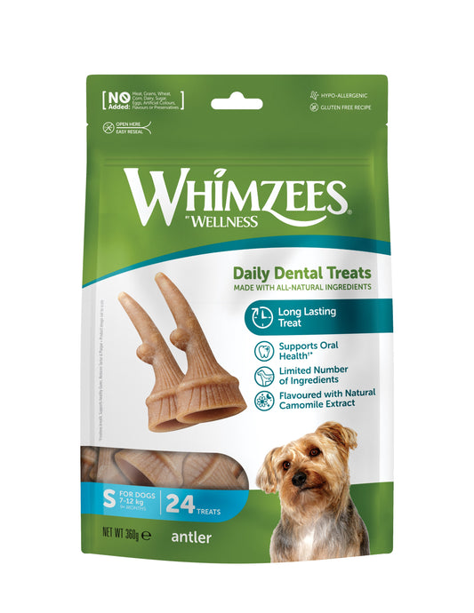 Whimzees Antler Small 24pkx6