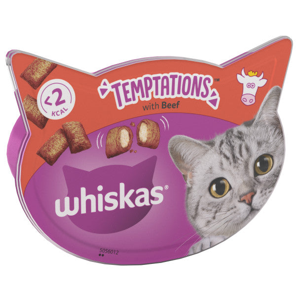 Whiskas Temp Beef 8x60g