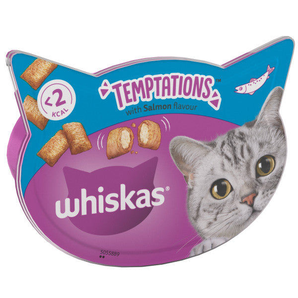 Whiskas Temp Salmon 8x60g