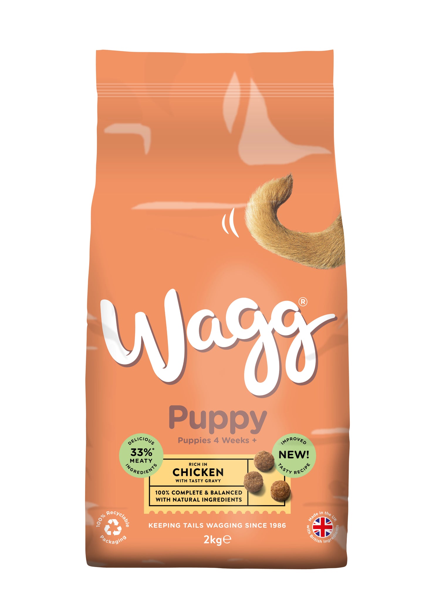 Wagg Puppy Chicken 6x2kg