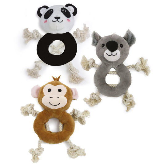 Ancol Koala Monkey&Panda Made From x3