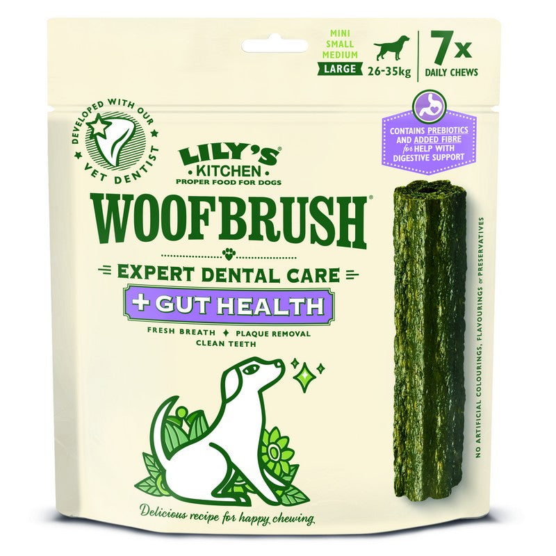 Woofbrush Gut Dental Chew Large 4x329g