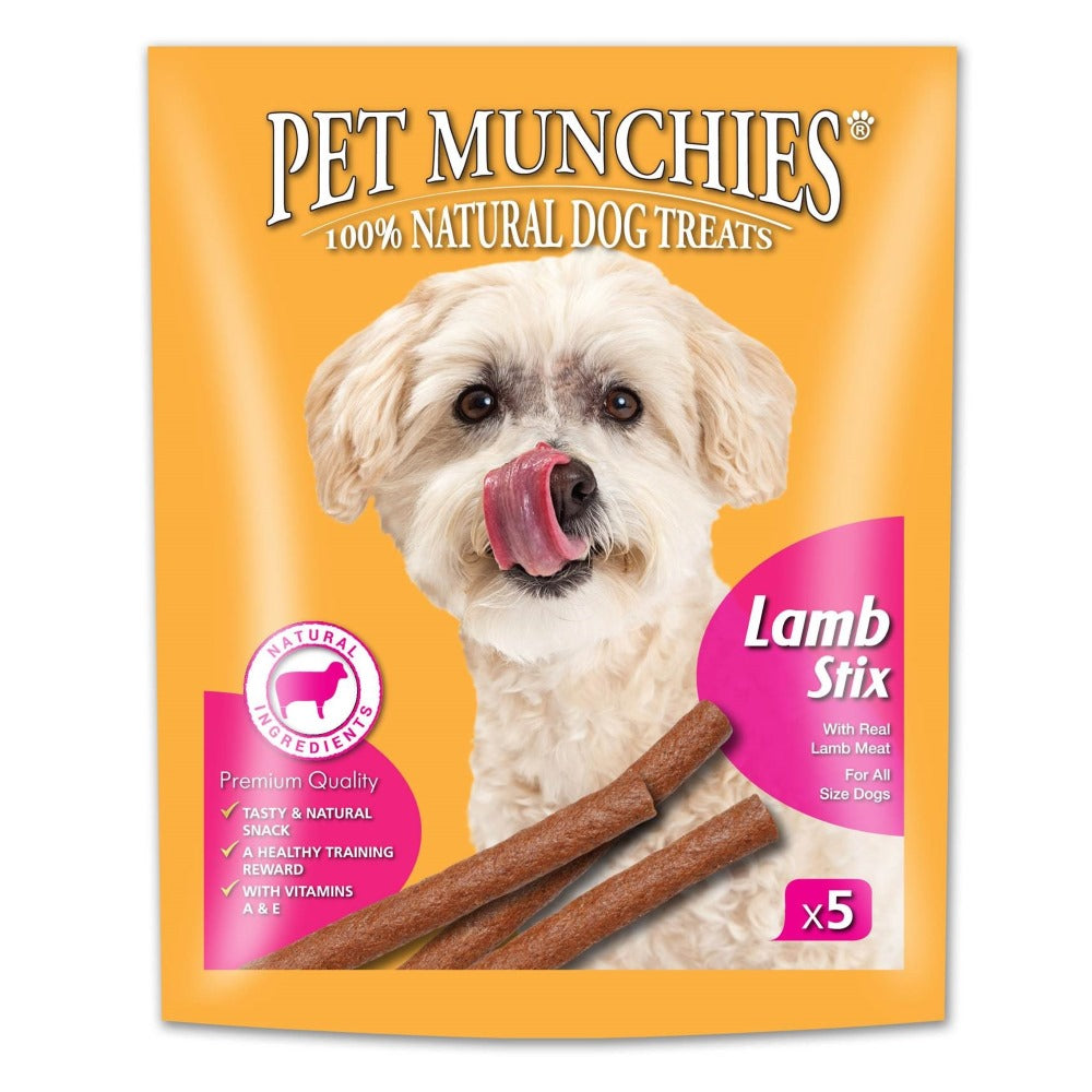 Pet Munchies Lamb Stix 10x5