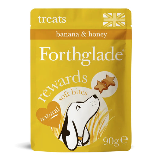 Forthglade Soft Bite Hny&Ban Treat 8x90g