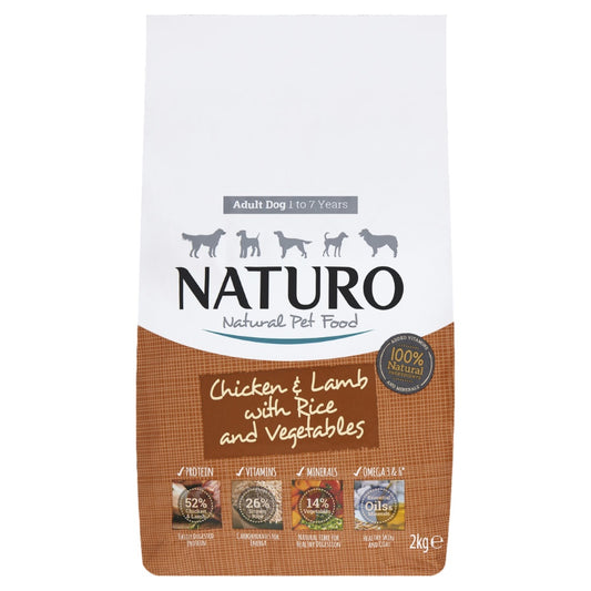 Naturo Adult Chick/Lamb R&V 4x2kg