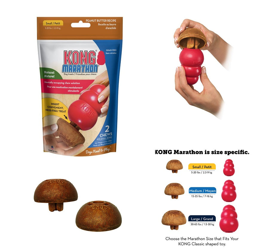 Kong Marathon Peanut Butter 2 Pack